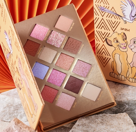 essence Disney The Lion King paleta de sombras de ojos