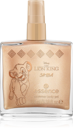 essence Disney The Lion King body gel with glitter