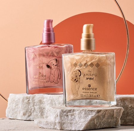 essence Disney The Lion King body gel with glitter