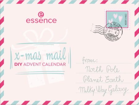 essence X-Mass Mail DIY adventný kalendár