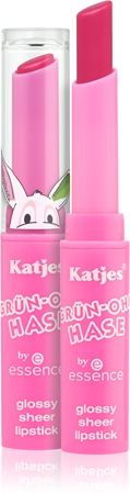 essence Katjes GRÜN-OHR HASE glänzender Lippenstift