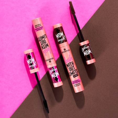 essence lash WITHOUT LIMITS objemová a prodlužující řasenka