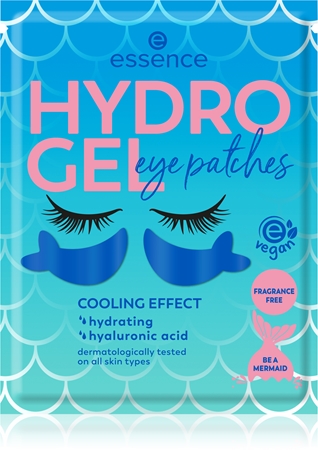 essence HYDRO GEL oční maska s chladivým účinkem