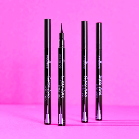 essence Super Fine Liner Pen črtalo za oči v obliki flomastra