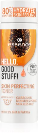 Essence Hello, Good Stuff! 2% BHA & Papaya lotion tonique normalisante pour réduire l'excès de sébum