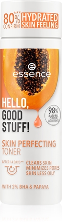 Essence Hello, Good Stuff! 2% BHA & Papaya Toniks ādas sebuma veidošanās līdzsvarošanai