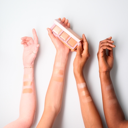 essence love that GLOW & BRONZE palette contouring