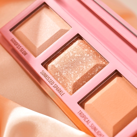 essence love that GLOW & BRONZE palette contouring