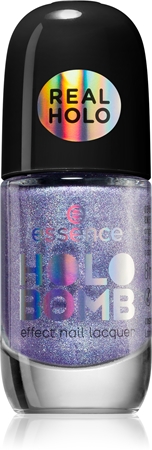 essence HOLO BOMB лак за нокти с холографичен ефект