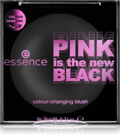 Essence PINK is the new BLACK pH colour changing