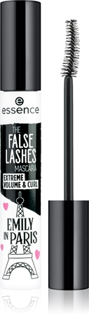 Erinde Black Mascara – Wasserfeste Wimperntusche Für Volumen & Lifting, Wischfest, Für Alle Augen