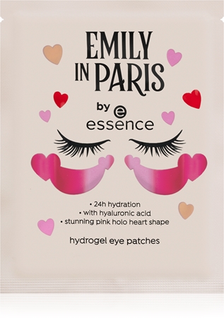 Essence Emily In Paris máscara hidrogel ao redor dos olhos com ácido hialurónico