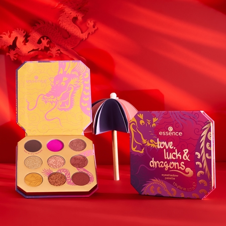 essence love, luck & dragons eyeshadow palette
