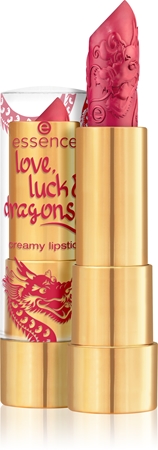 essence love, luck & dragons creamy lipstick