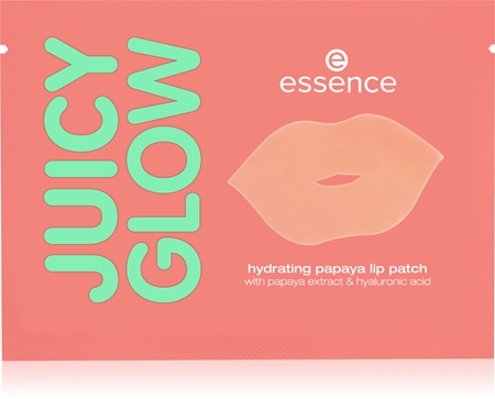 essence JUICY GLOW PAPAYA máscara hidratante para lábios
