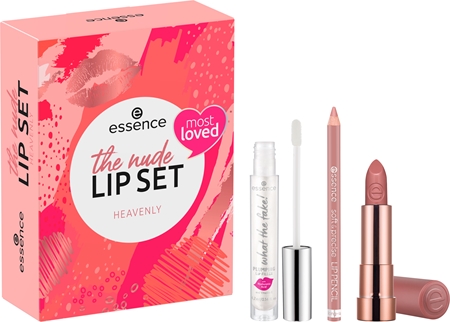 essence The Nude Lip Set gift set for lips Heavenly