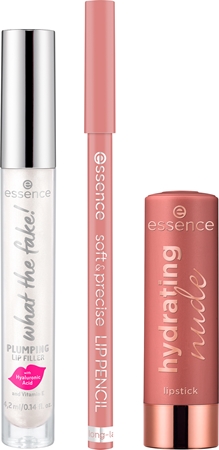 essence The Nude Lip Set coffret cadeau lèvres Heavenly