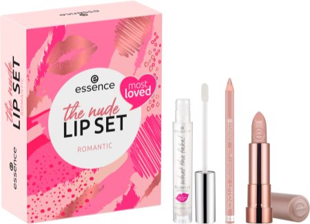 Essence The Nude Lip Set gift set Romantic(for lips)