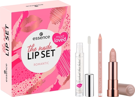 essence The Nude Lip Set darčeková sada na pery Romantic