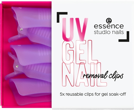 essence studio nails UV GEL NAIL Nagellack-Entfernerklammern