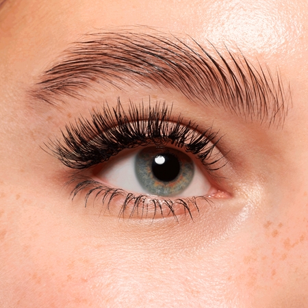 essence LASHES TO IMPRESS Lösögonfransar med lim