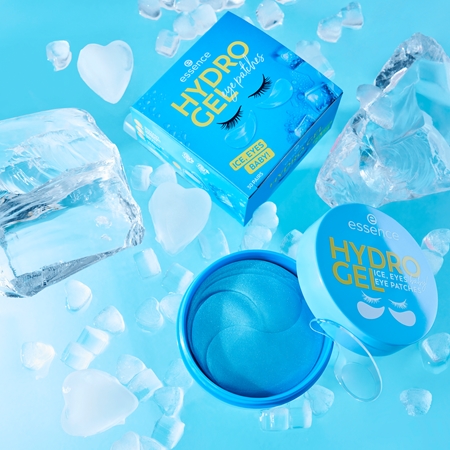 essence ICE, EYES, baby! feuchtigkeitsspendende Gel-Maske für den Augenbereich