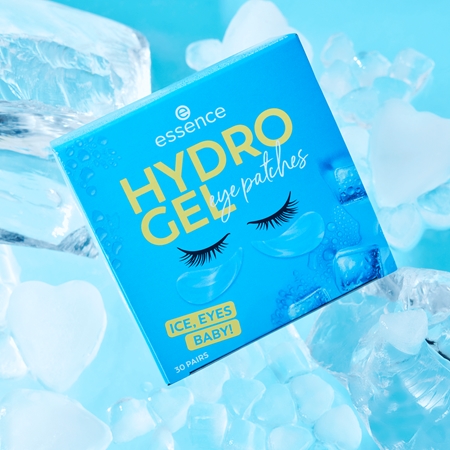 essence ICE, EYES, baby! feuchtigkeitsspendende Gel-Maske für den Augenbereich