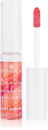 essence got a crush on apricots lip gloss brilhante