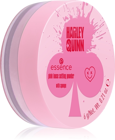 essence Harley Quinn mattifying powder
