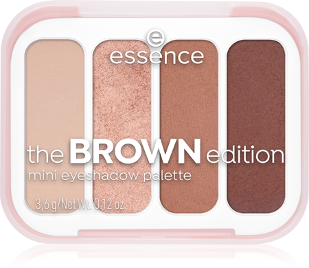 essence The Brown Edition Øjenskygge palette Mini
