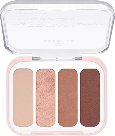 essence The Brown Edition Øjenskygge palette Mini