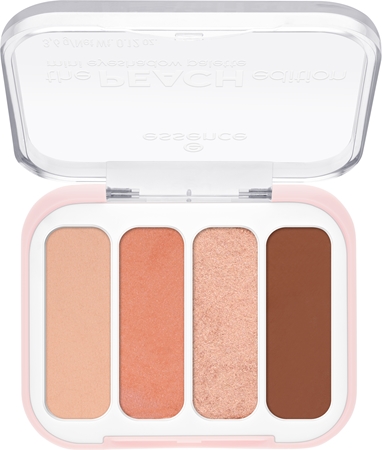 essence The Peach Edition Lidschattenpalette mini