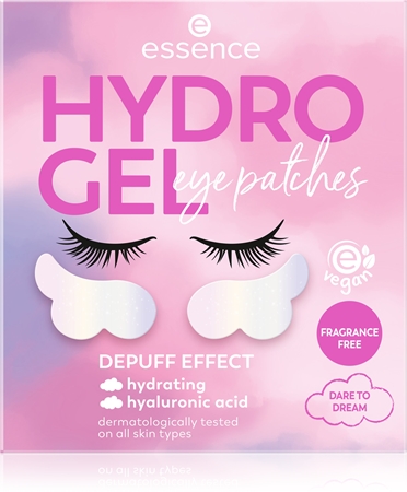 essence HYDRO GEL hydrogelová maska na oční okolí