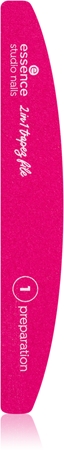 essence studio nails UV GEL NAIL Nagelfeile 2 in 1