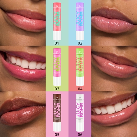 essence Juicy Bomb lūpų balzamas