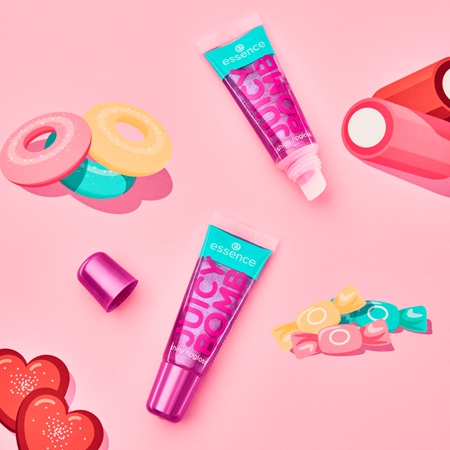 essence Juicy Bomb Dāvanu komplekts lūpām Sweet & Glossy!