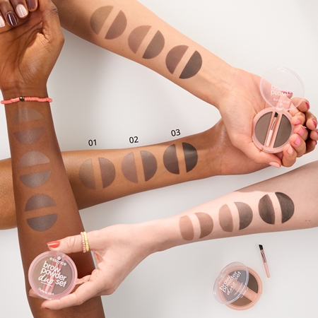essence Brow Powder Duo set za obrvi