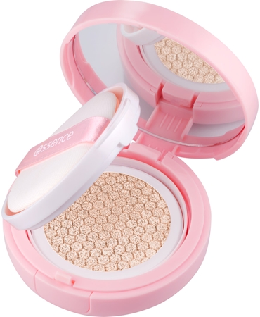 essence BRIGHTEN UP! Cushion Foundation tekoči puder v gobici