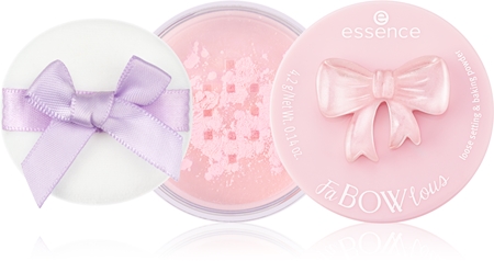essence FaBOWlous matující transparentní pudr