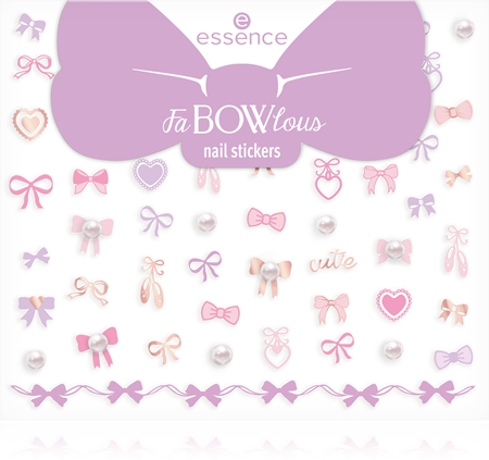 essence FaBOWlous nálepky na nehty