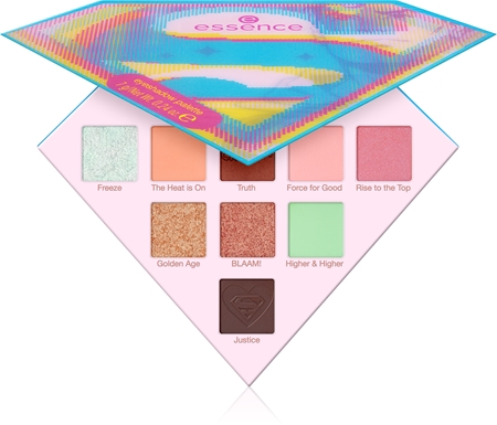 essence Superman paleta senčil za oči