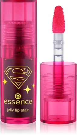 essence Superman barva na rty s gelovou texturou
