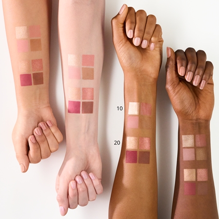 essence Radiant Light paleta de iluminadores e blushes