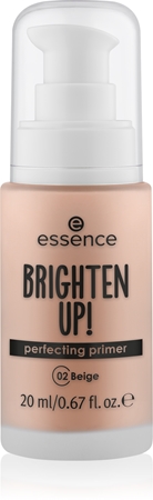 essence BRIGHTEN UP! Perfecting Primer Liquid Primer under makeup
