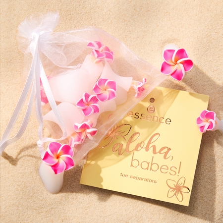 essence aloha, babes! séparateurs de doigts en mousse