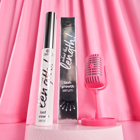 essence What The Length! Vegan Growth Serum for Eyelashes and Eyebrows