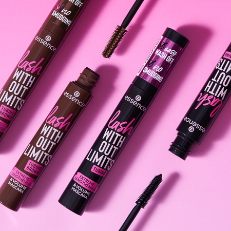 essence lash WITHOUT LIMITS TUBING Volumising and Lengthening Mascara
