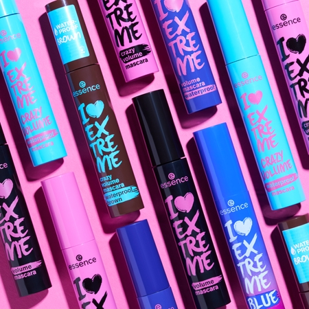 essence I LOVE EXTREME crazy volume voděodolná řasenka pro objem