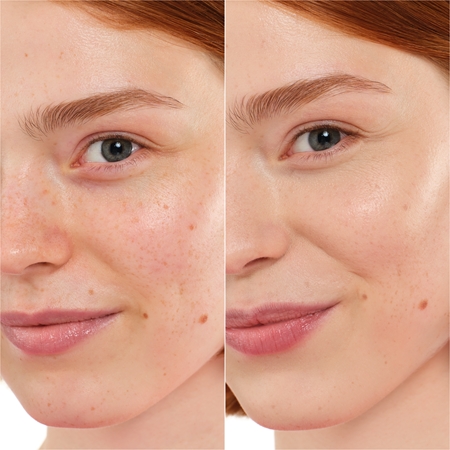 essence silky BLUR Natural Coverage Hydrating Foundation for a matt look