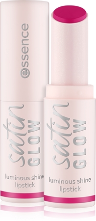 essence satin GLOW cremiger Lippenstift mit Satin-Finish